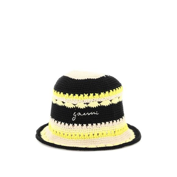 GANNI Accessories - Ganni Crochet Bucket Hat
